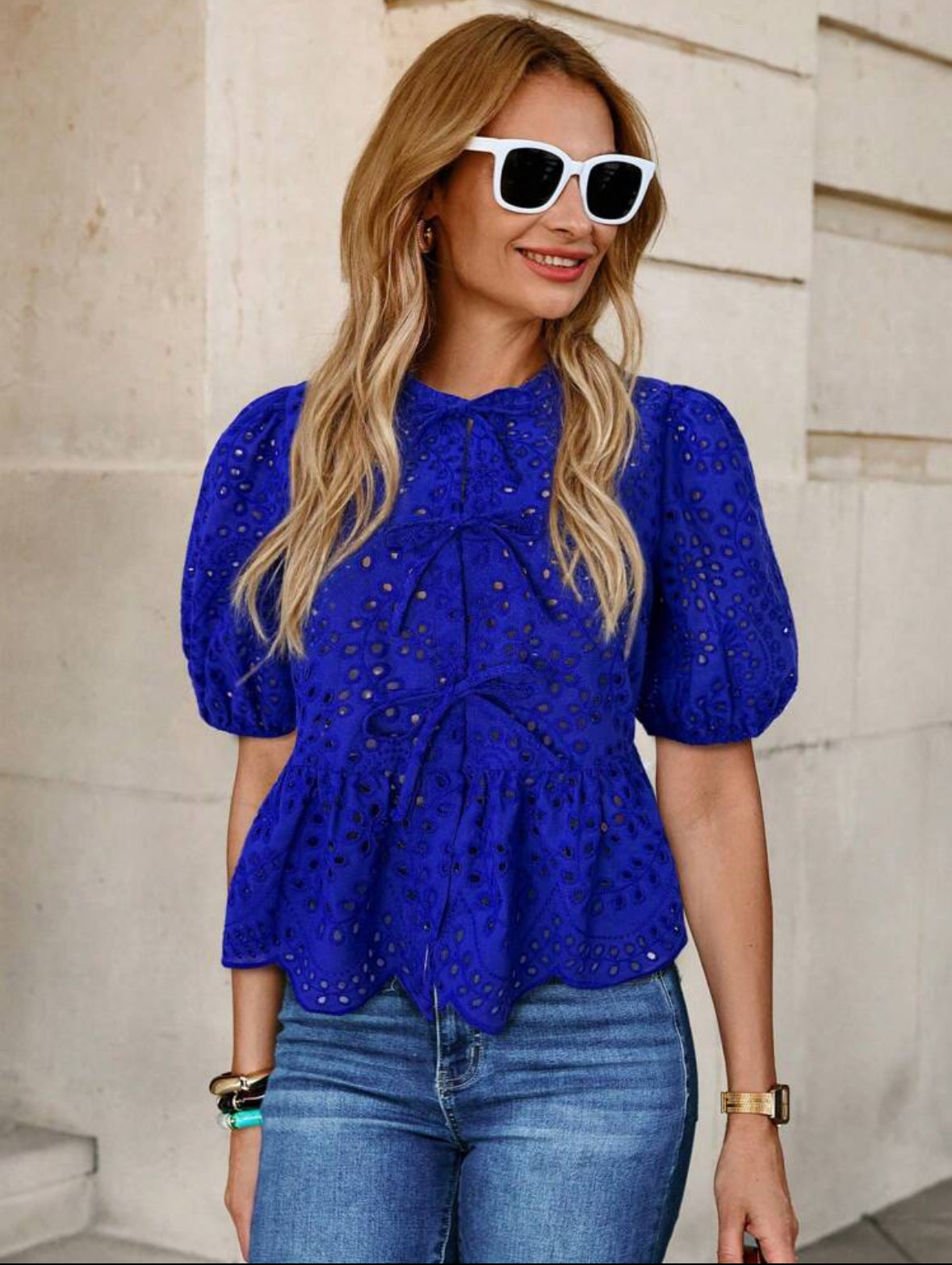 Blouse Slovenia Bleu