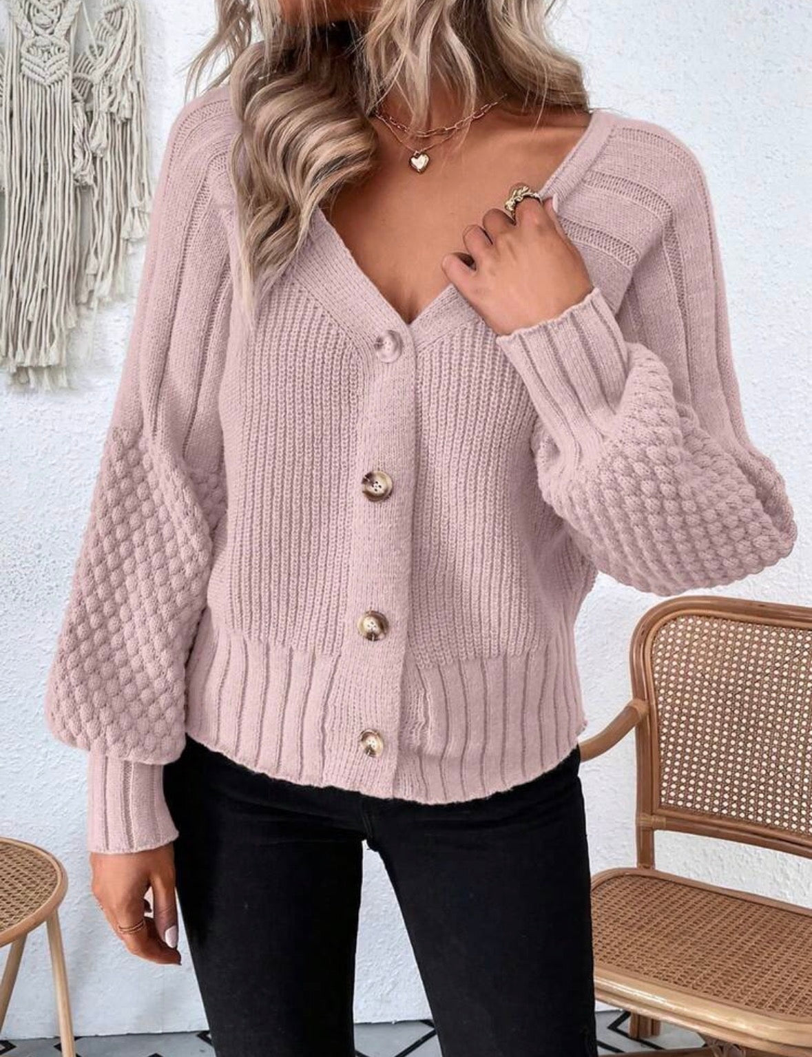 Cardigan - Rosa