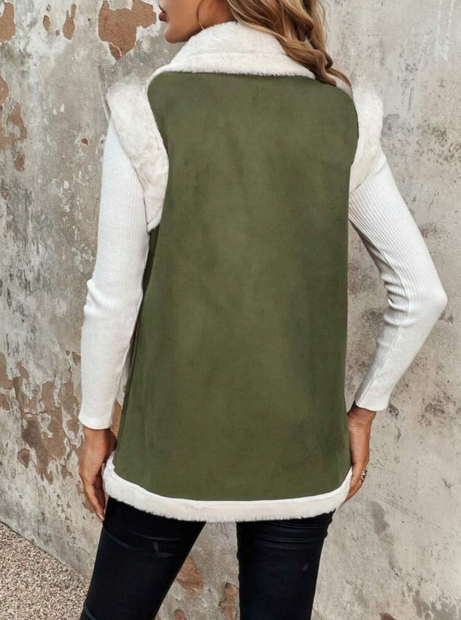 Veste sans manches (Vert)