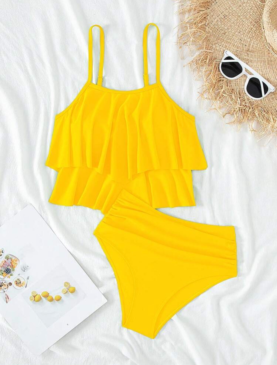 Harmony ruffle (Jaune citron)