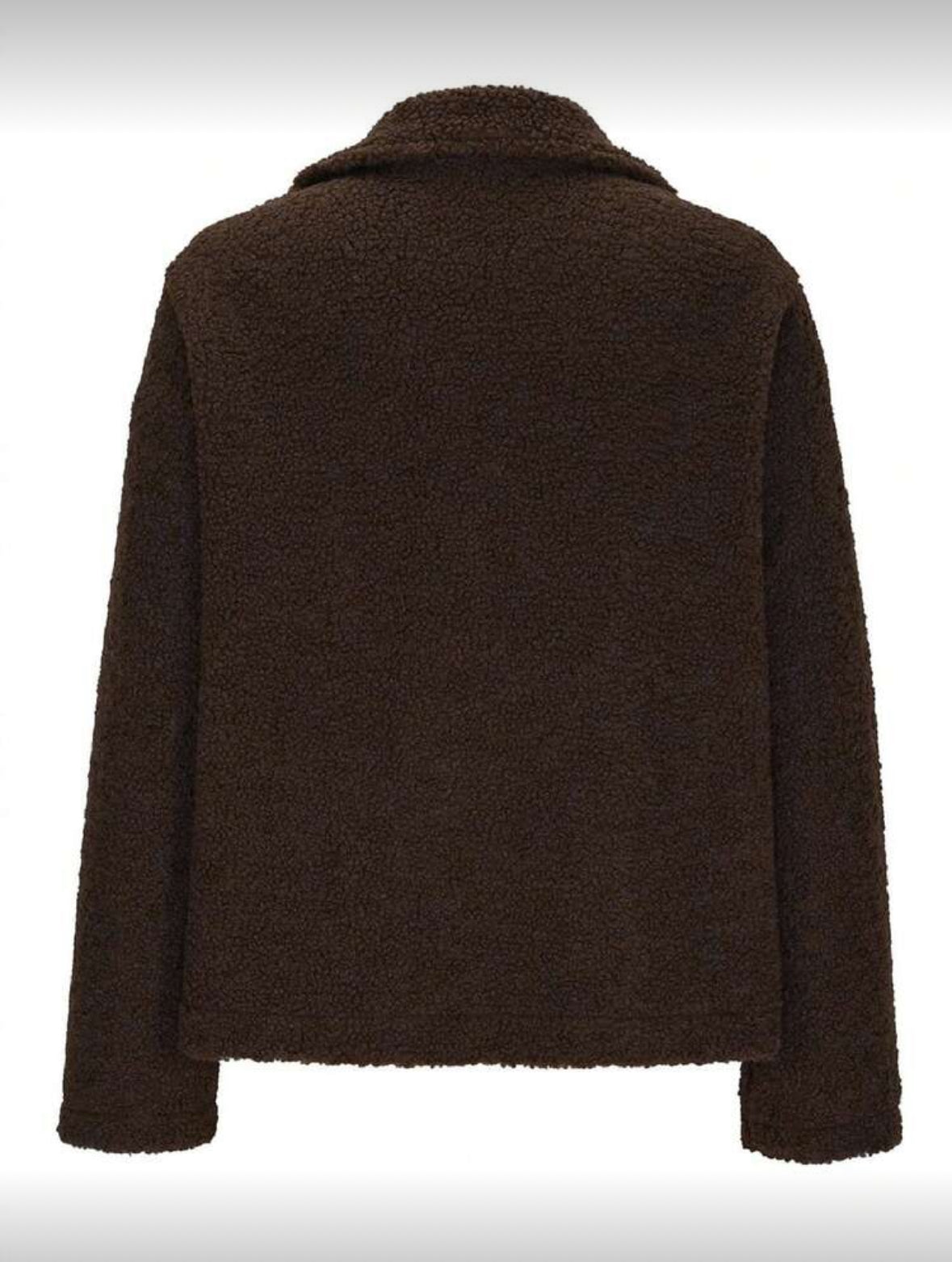 Veste courte en laine d'agneau