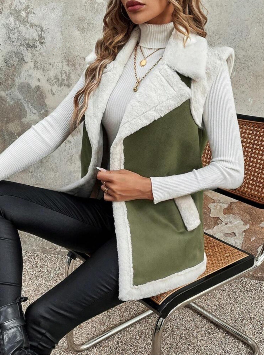 Veste sans manches (Vert)
