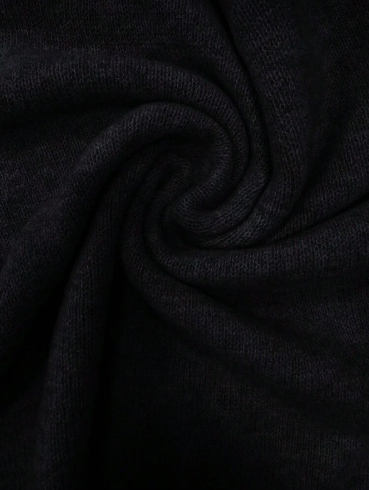 Pull ample à col V à manches longues