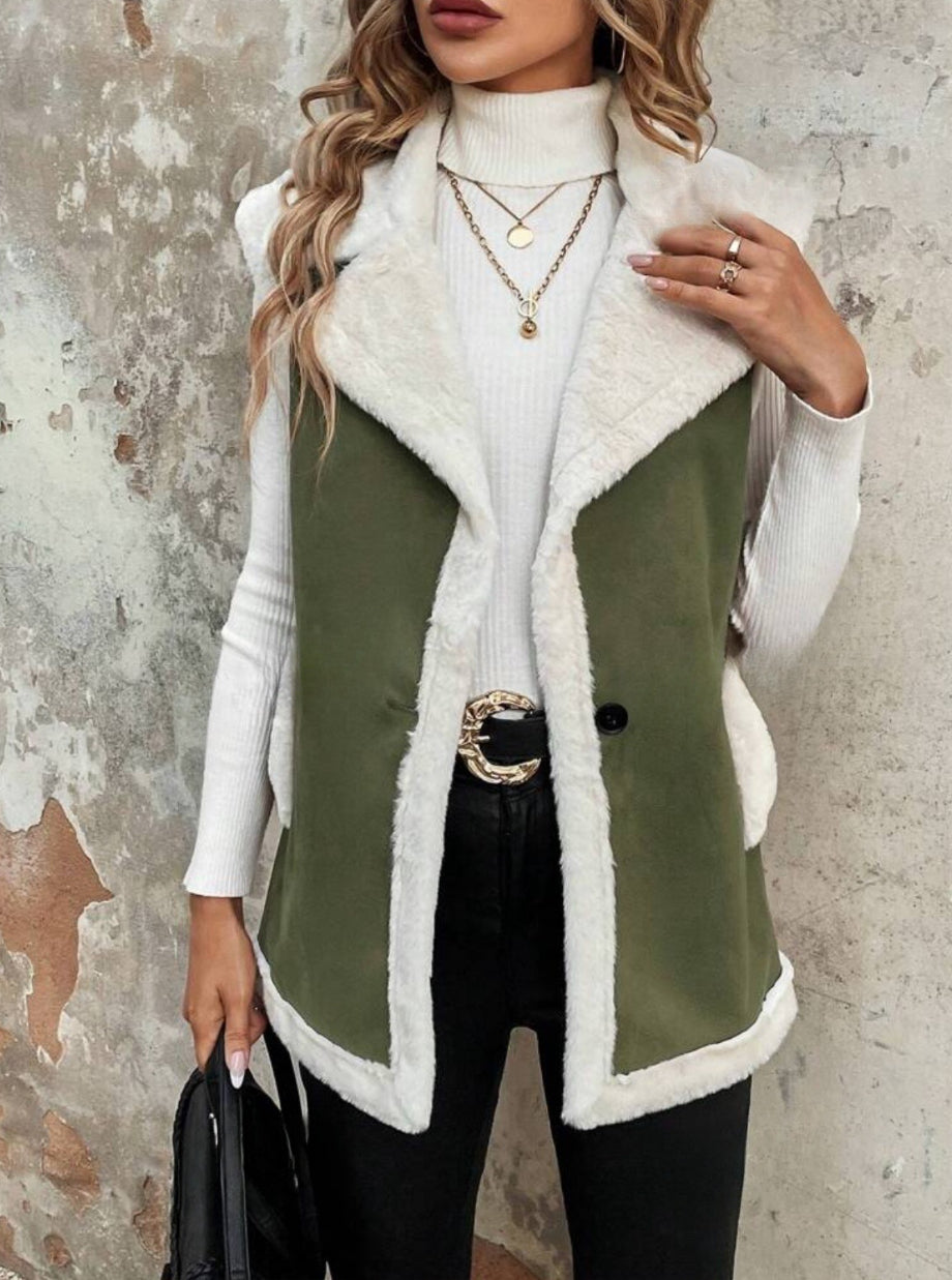 Veste sans manches (Vert)