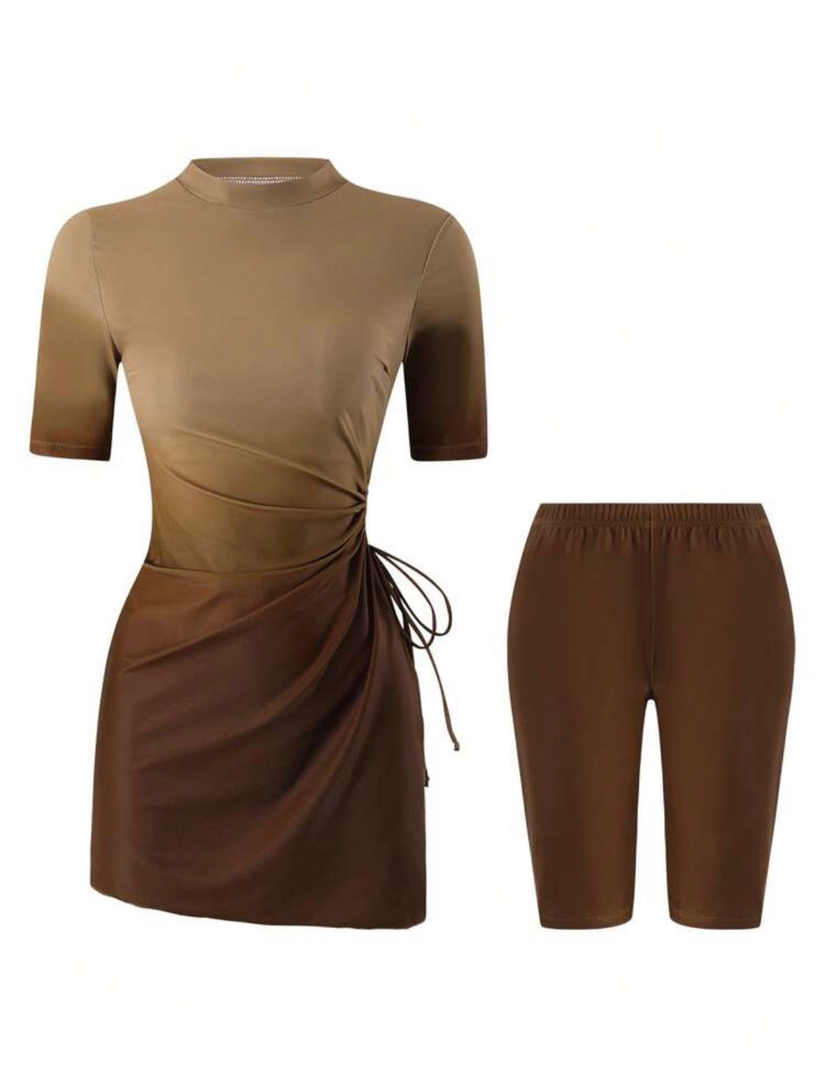 Robe de plage dégradée