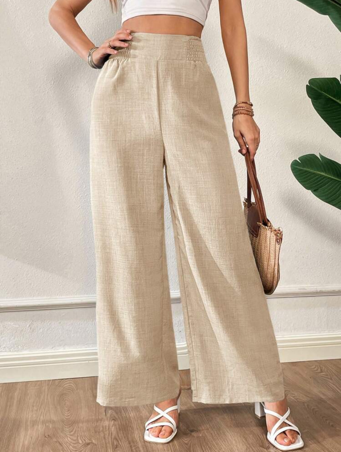 Pantalon évasé