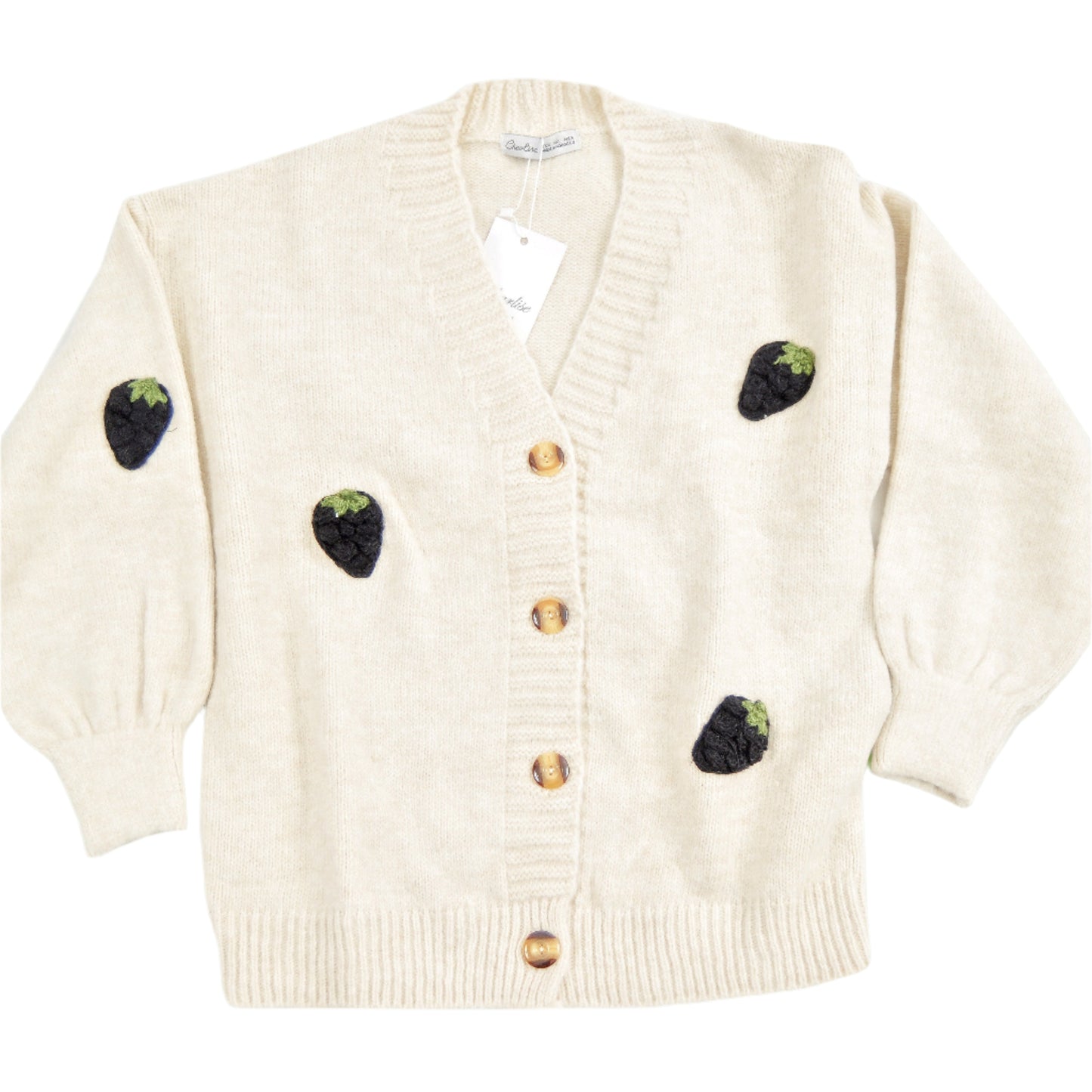 Cardigan fragola (Beige)