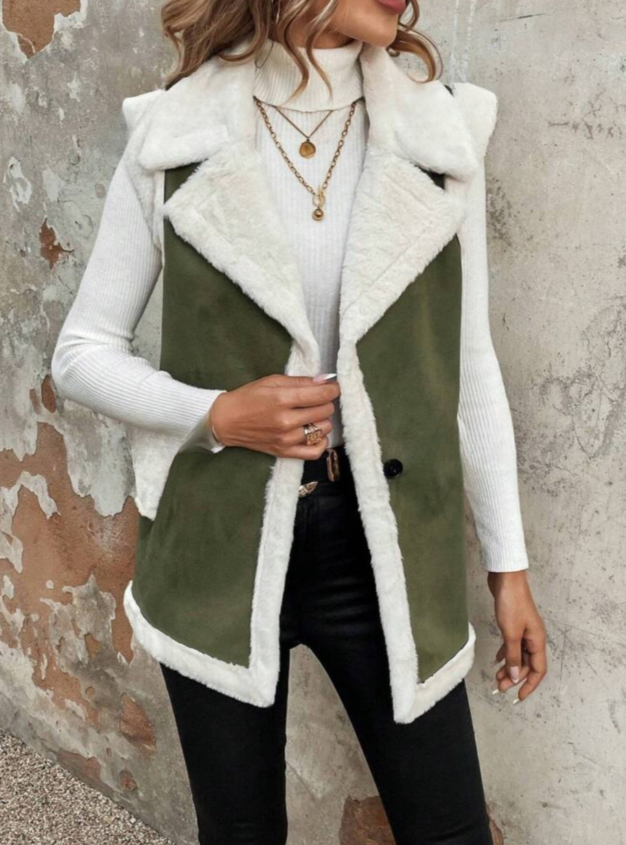 Veste sans manches (Vert)