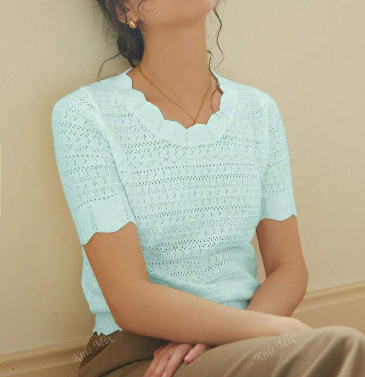 T-shirt à manches courtes régulier (Rêve vert)