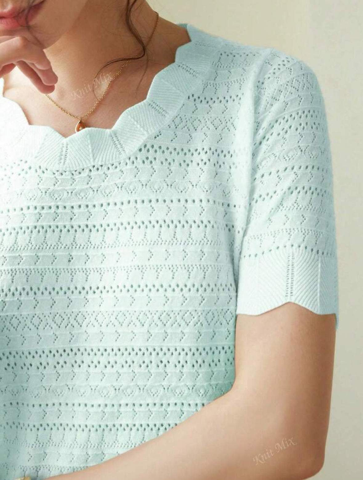 T-shirt à manches courtes régulier (Rêve vert)