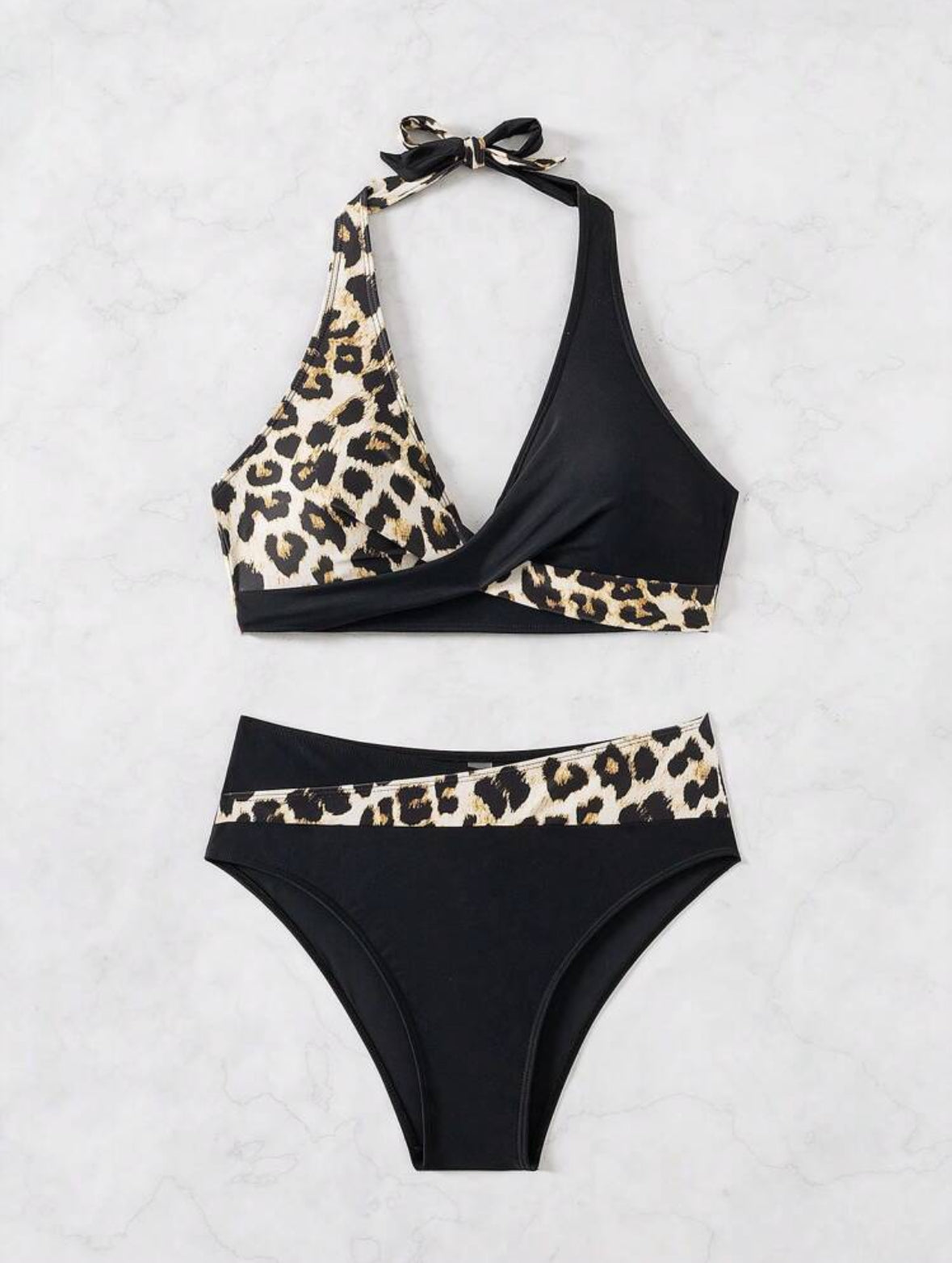 2 pièces/set Maillot léopard