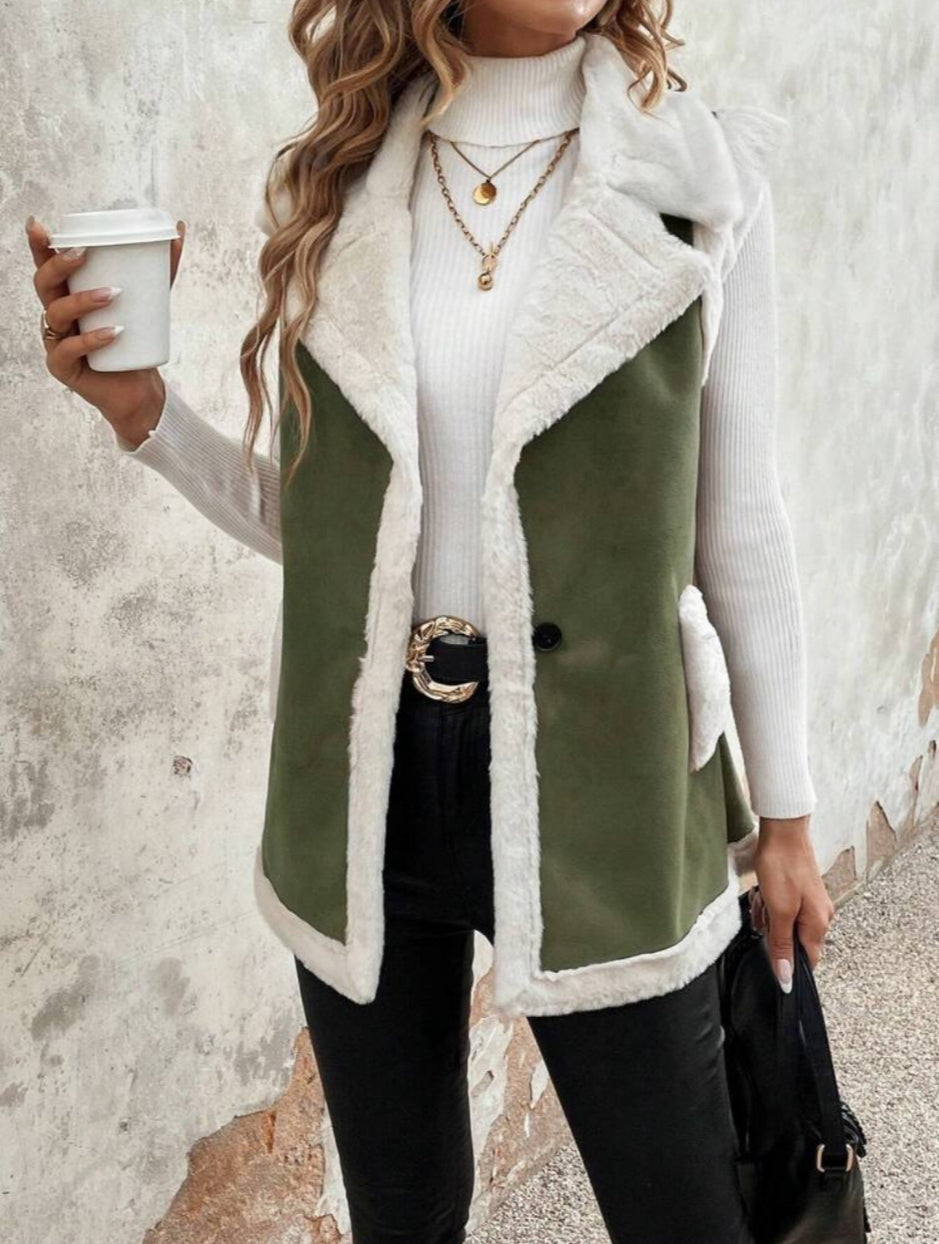Veste sans manches (Vert)