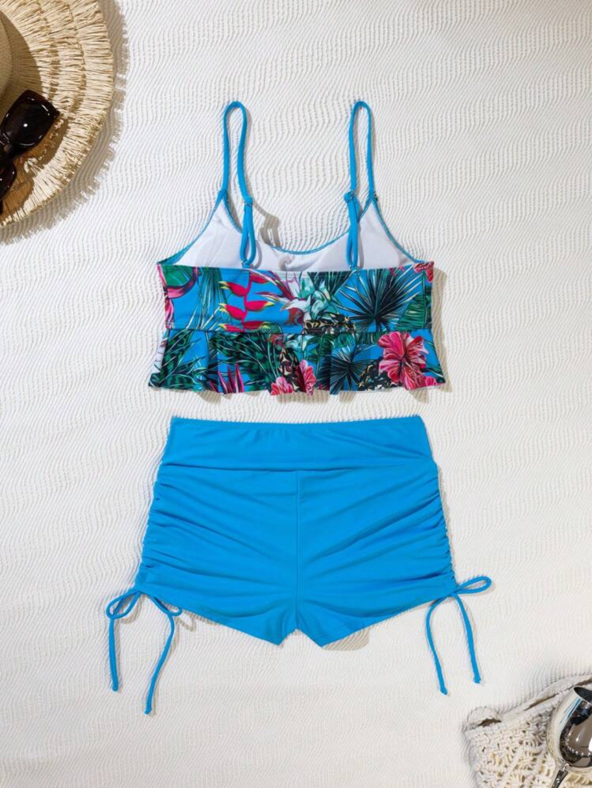 Vcay Ensemble tankini Bleu indigo