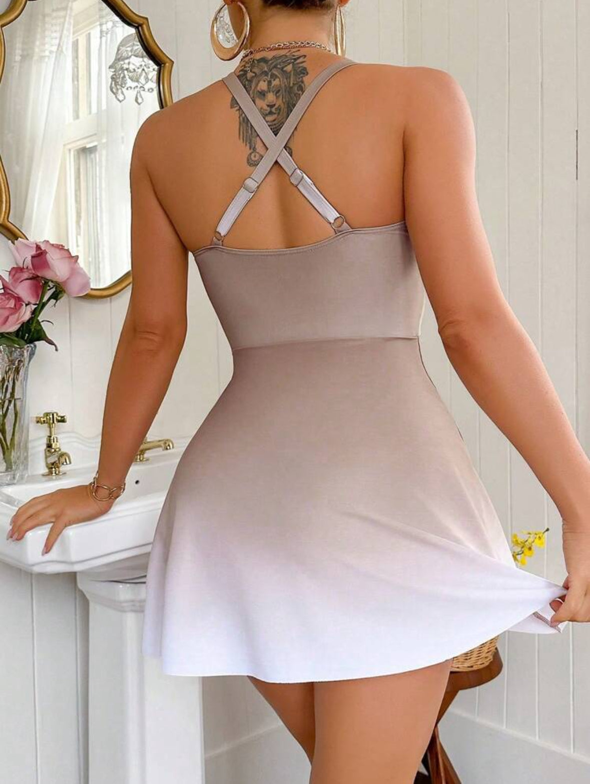 Capri Halter (kaki)
