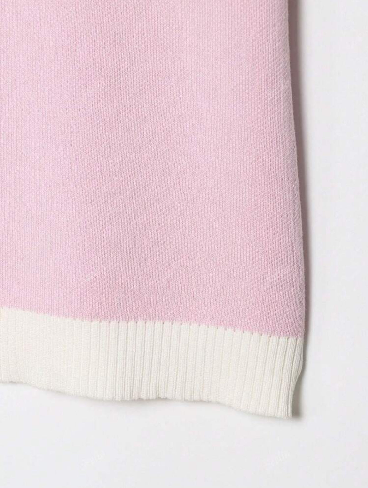 Top court en tricot sylia