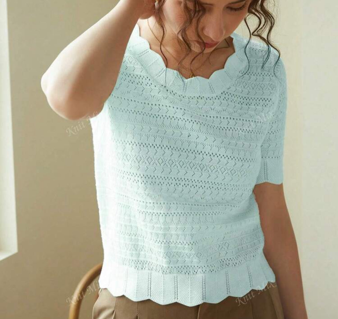T-shirt à manches courtes régulier (Rêve vert)