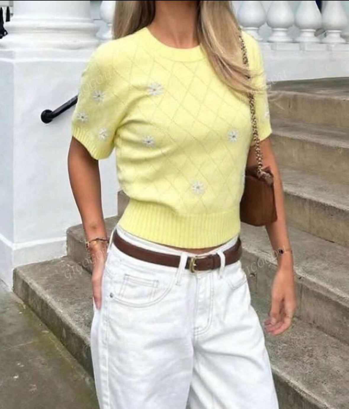 T-shirt en tricot respirant.
