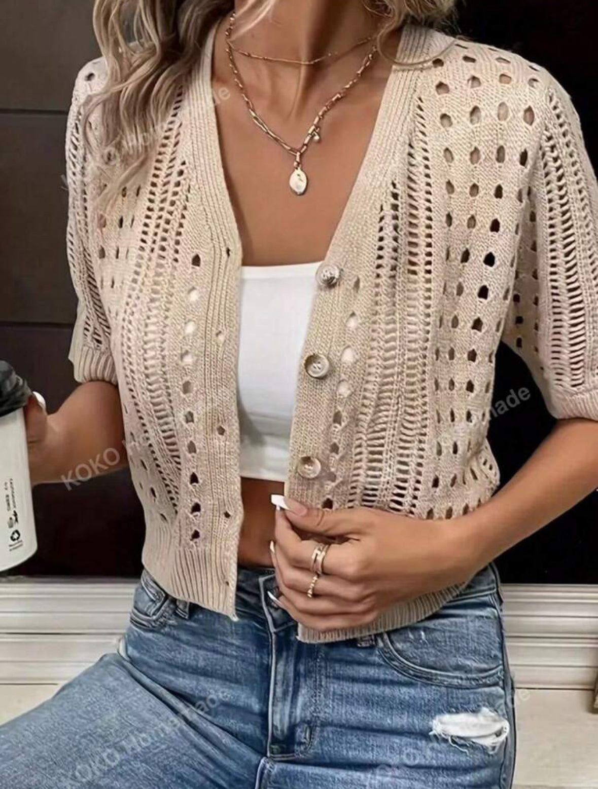 Cardigan court (Beige)