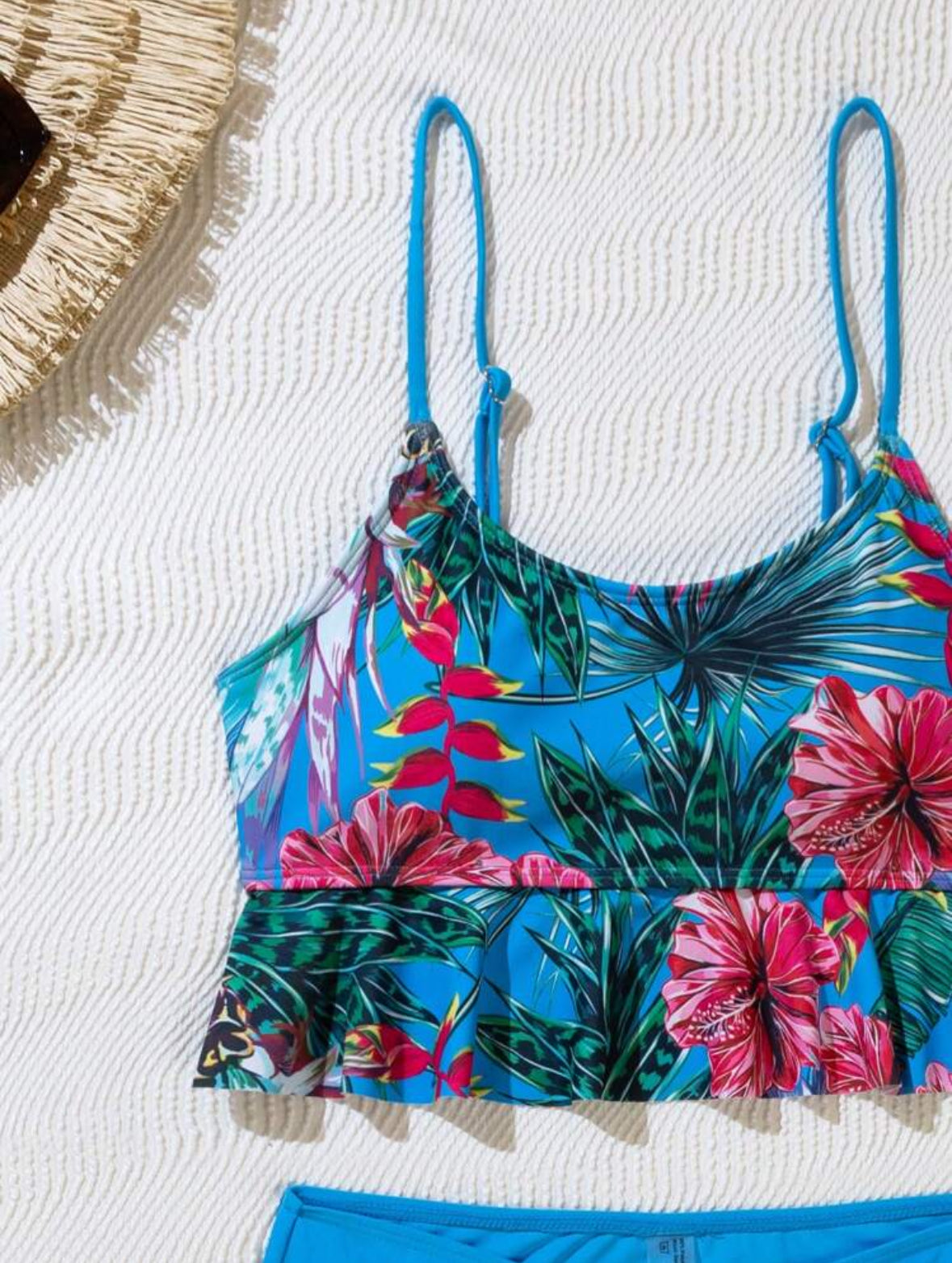 Vcay Ensemble tankini Bleu indigo