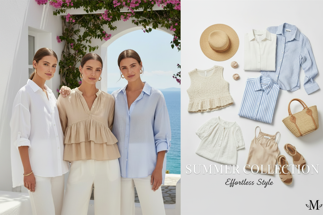 Chic & Fluid Blouse & Chemise