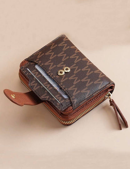 Portefeuille compacte - Brown