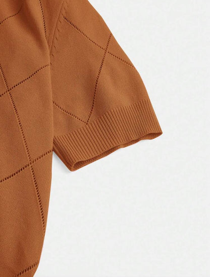 Polo collar diamond