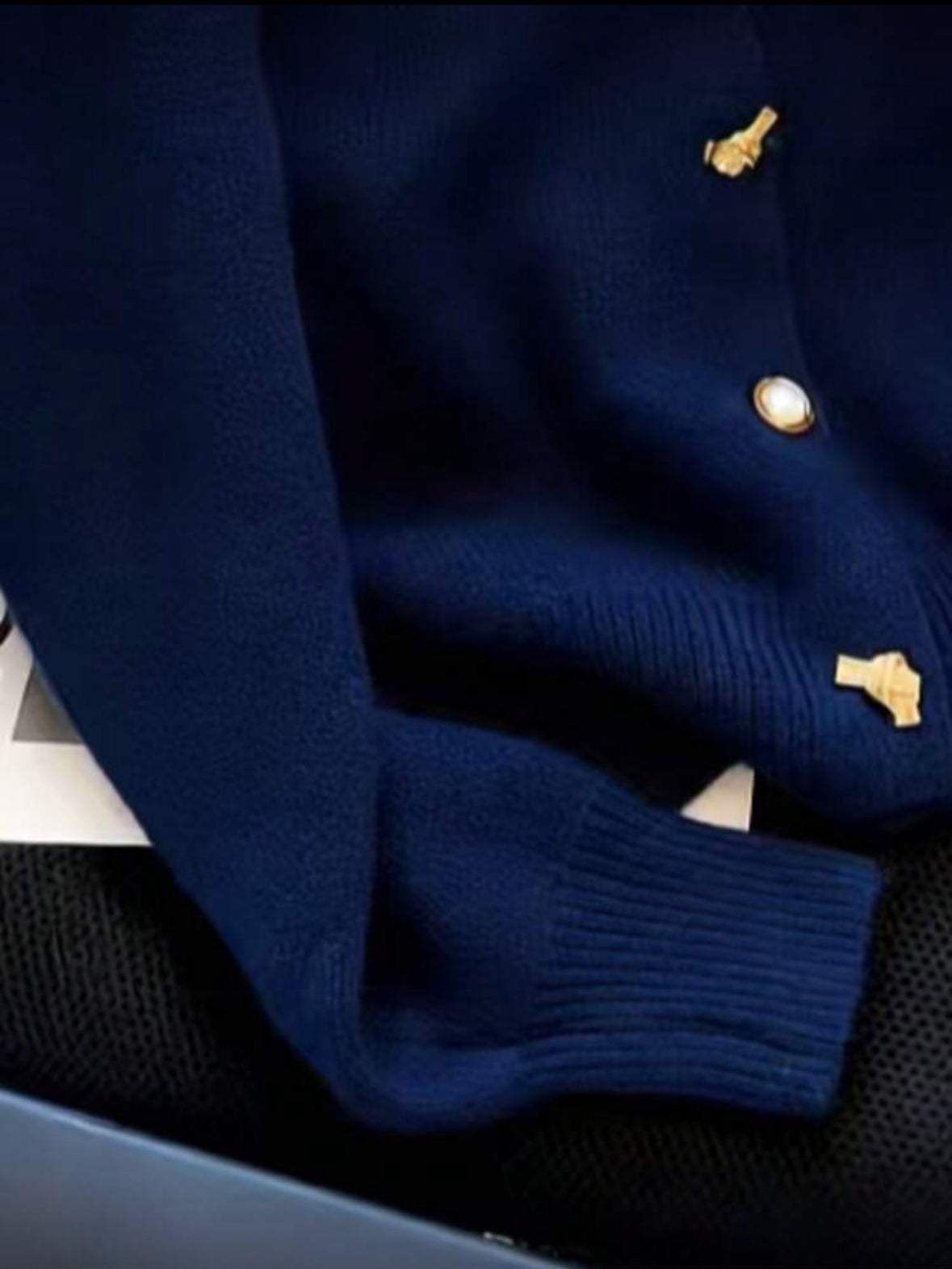 Cardigan tricoté