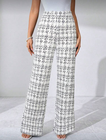 Pantalon tricoté élastique