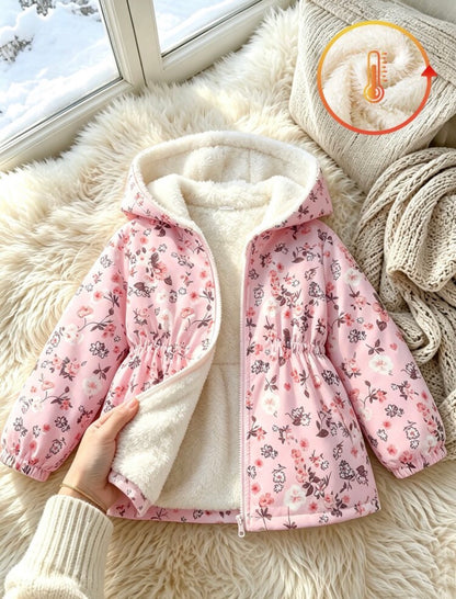 Veste à capuche zippé doublé