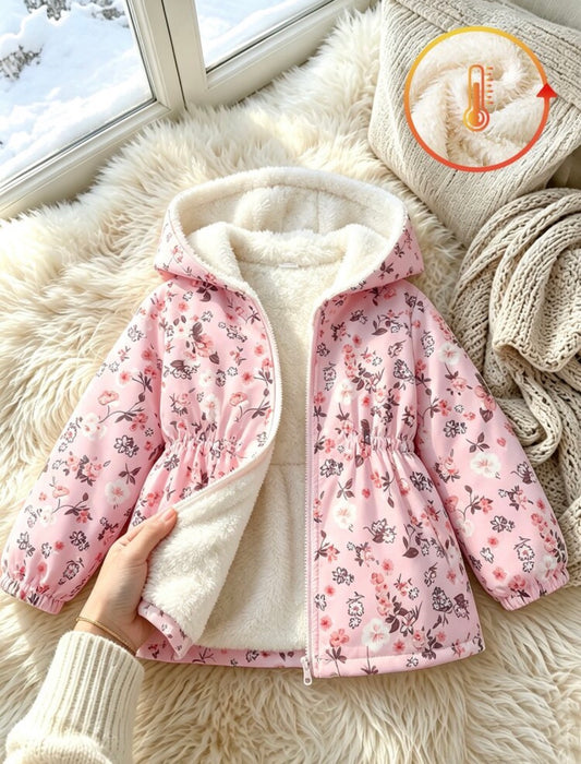 Veste à capuche zippé doublé