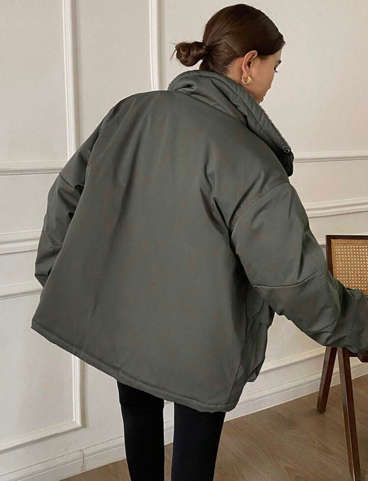 Manteau d'hiver - Vert armée