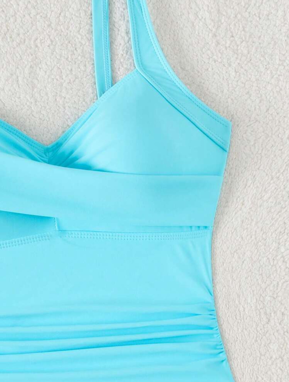 Maillot de bain croisé au dos