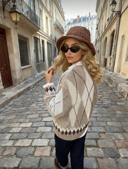 Cardigan à manches longues