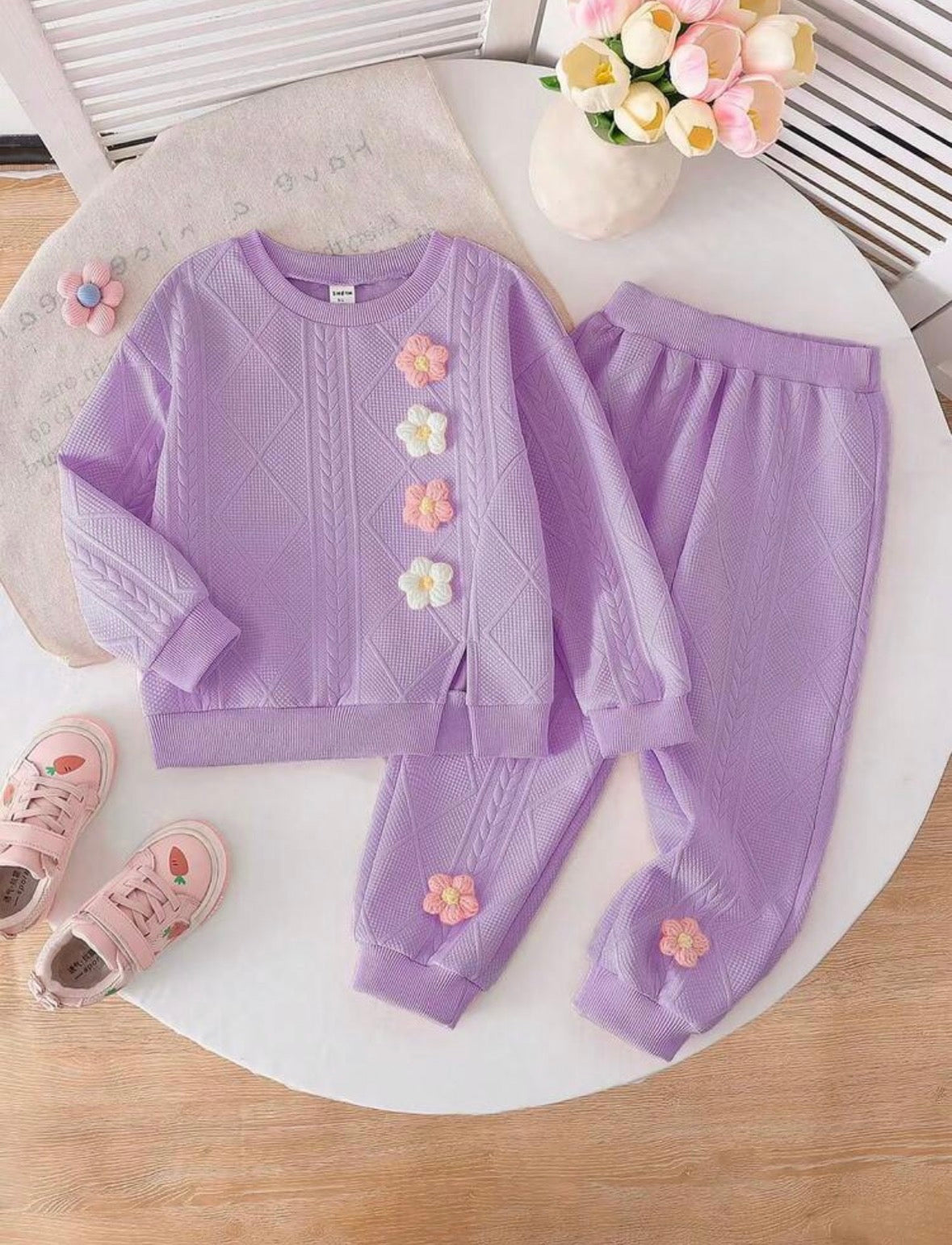 Ensemble 2 pièces Violet