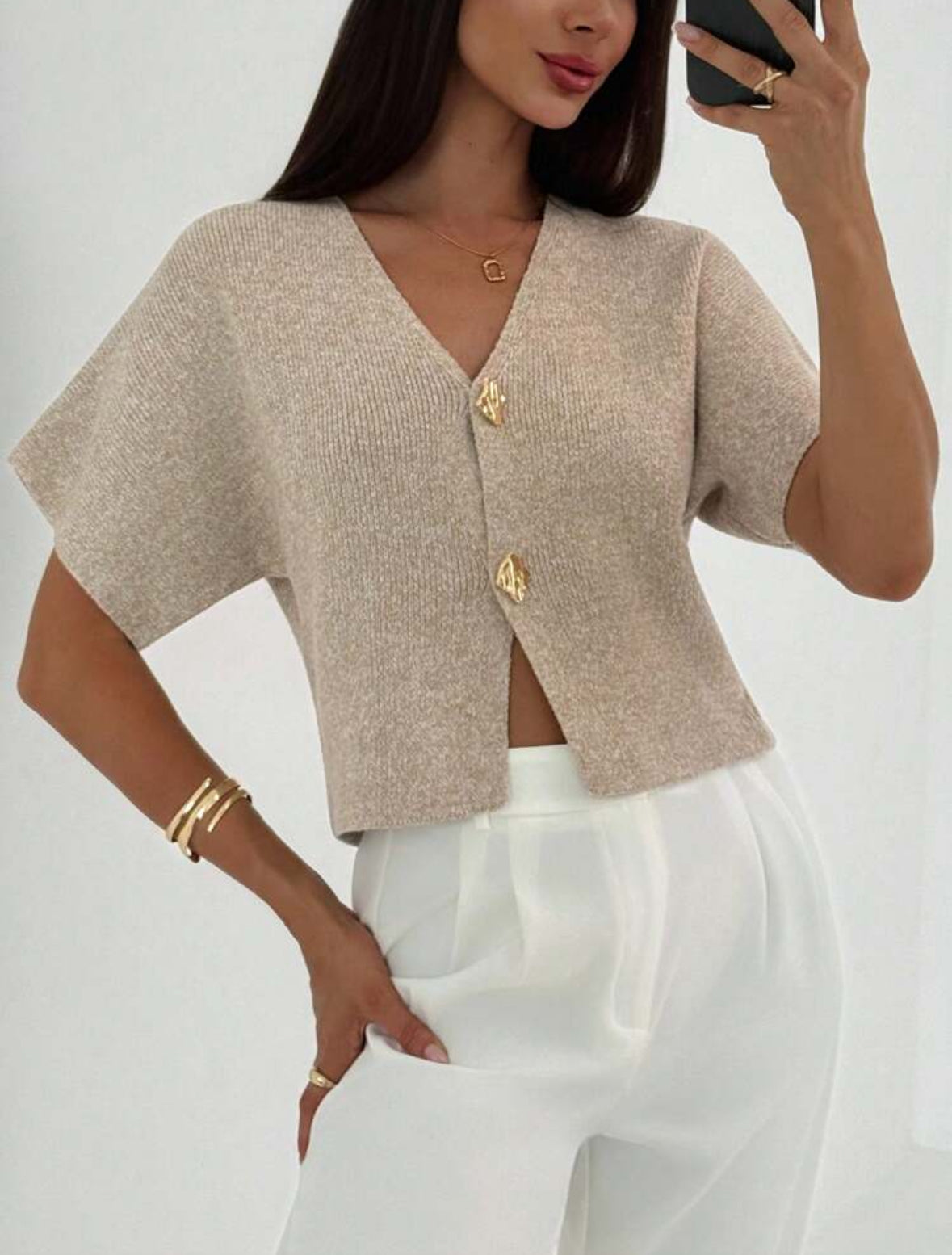 Cardigan lara Manches courtes