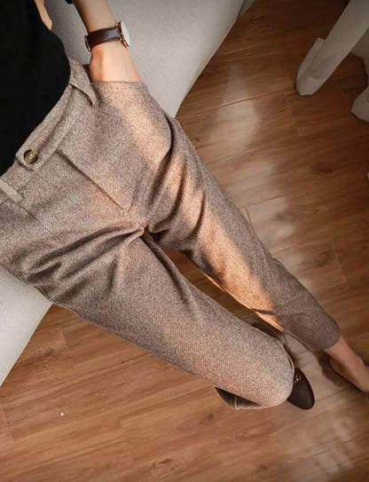 Pantalon à jambe droite