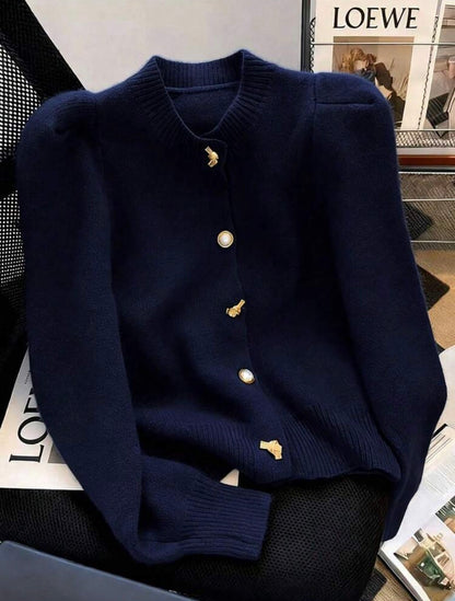Cardigan - Dark blu