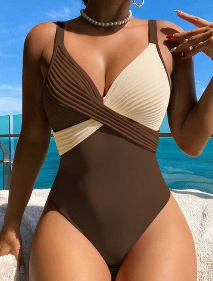 Criss-cross front (Chocolate)
