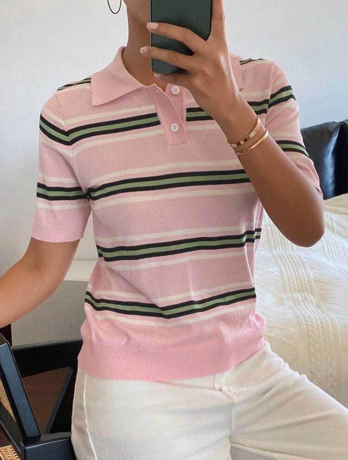 Top en tricot léger