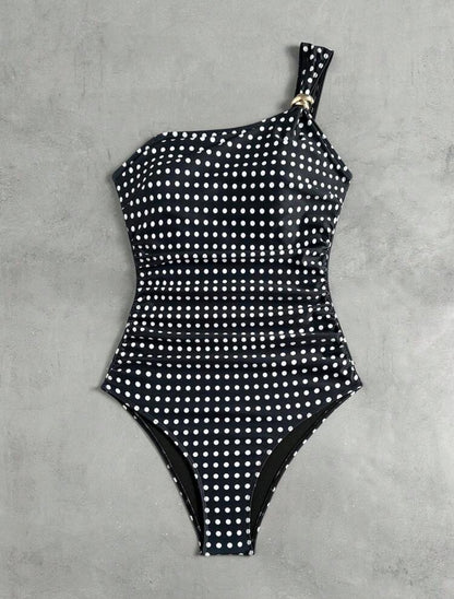 Une pièce à pois
