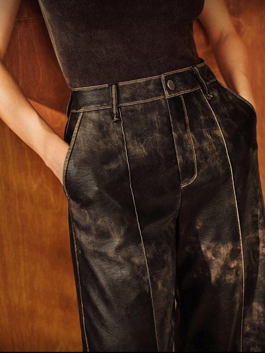 Pantalon Coffée brown