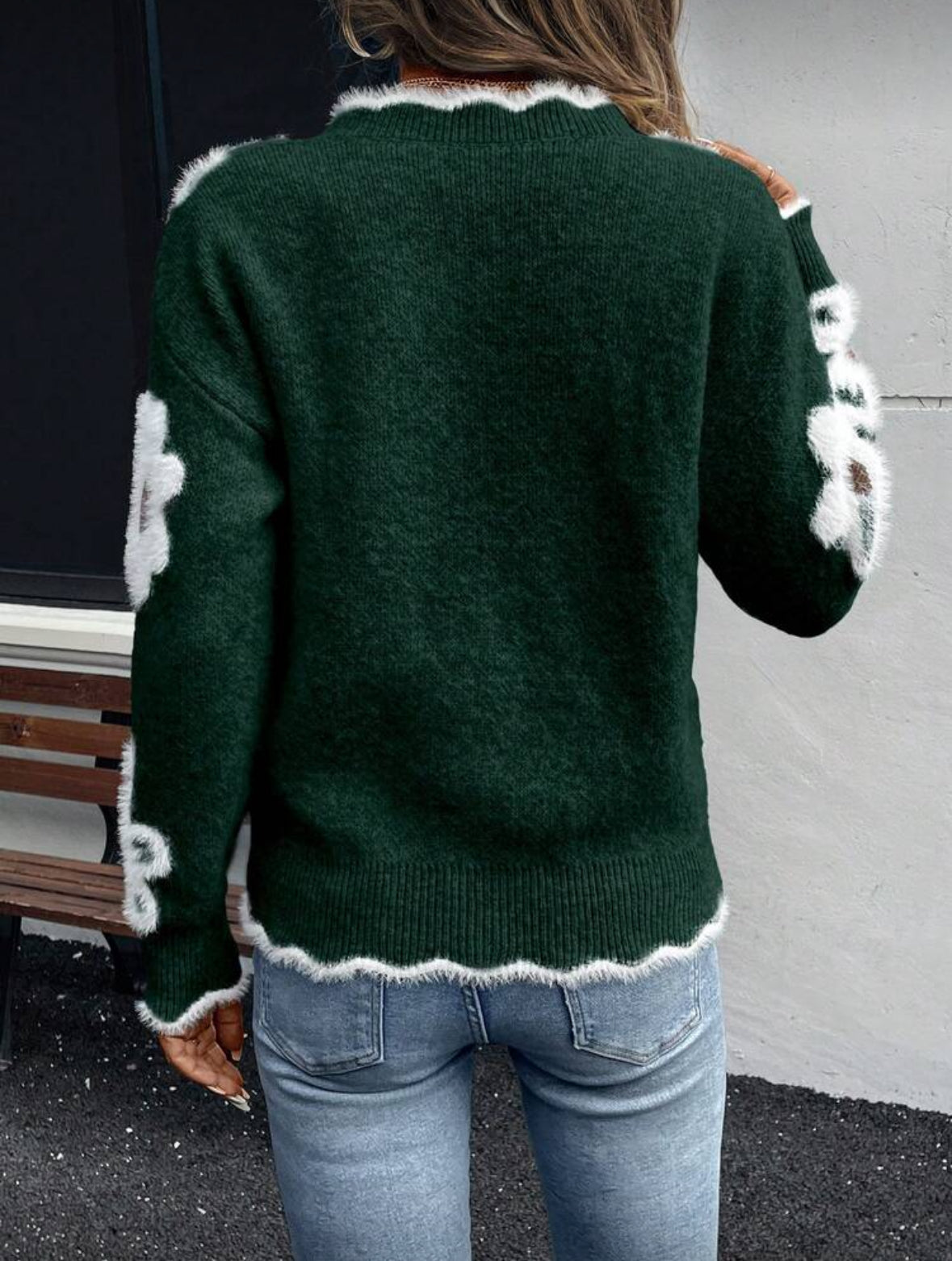 Maglione fiore (Green)