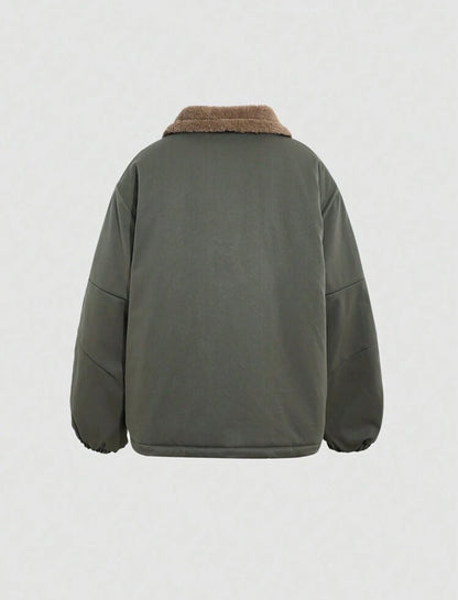 Manteau d'hiver - Vert armée