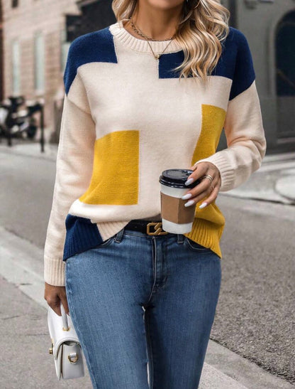 Pull à épaules tombantes