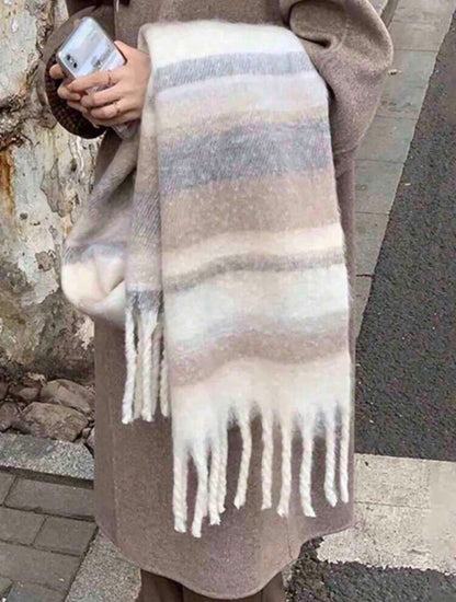 Foulard à carreaux