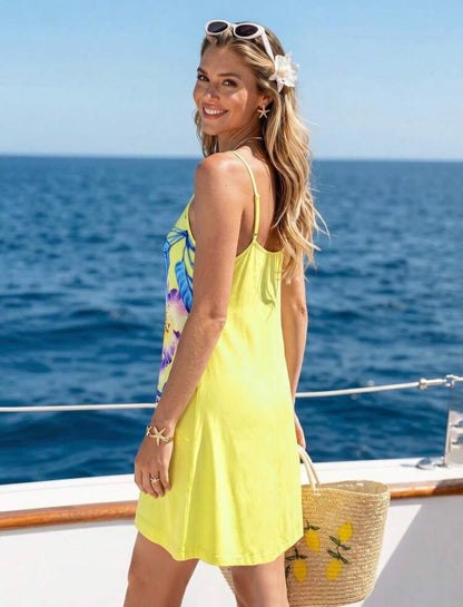Robe d'été Silva (Jaune)