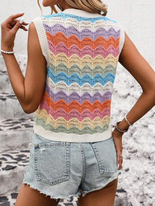 Gilet tricoté