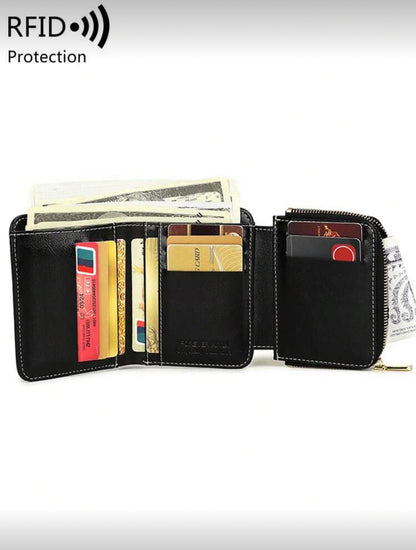 Portefeuille vintage/blocage RFID