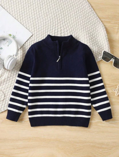 Pull classique - Col zippé