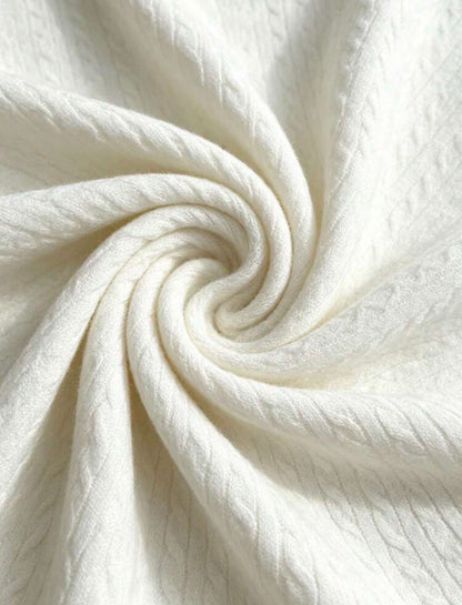 Pull tricoté — Capri (Blanc)